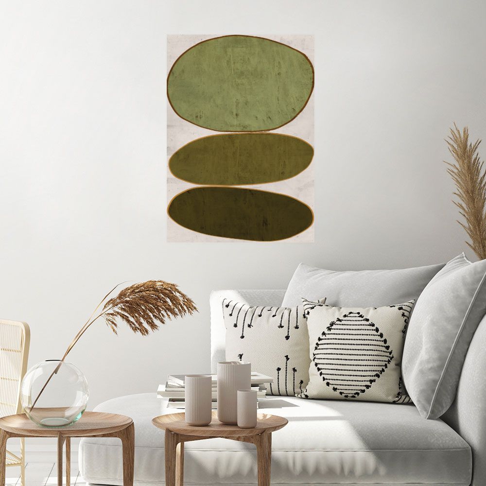 Affiche Formes ovales élégantes