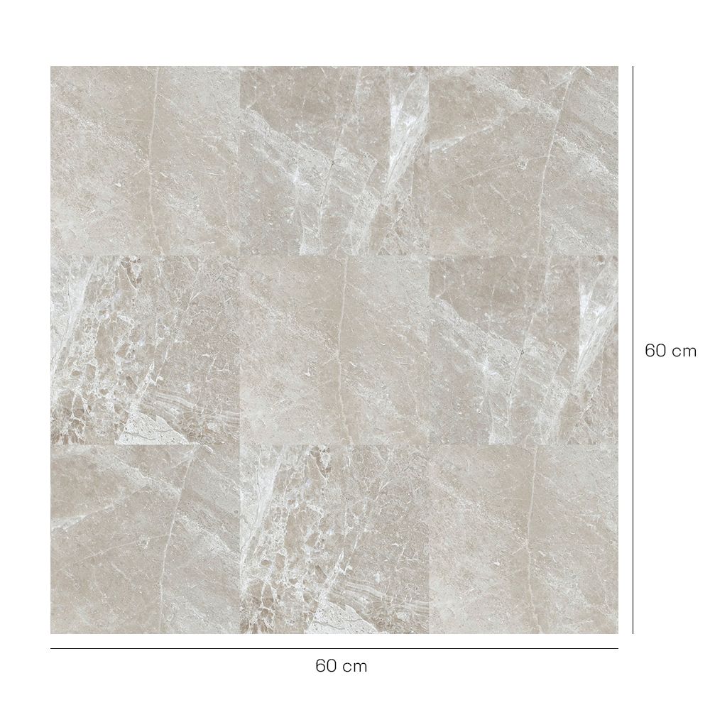 Crédence en aluminium n°83 / Marbre élégant