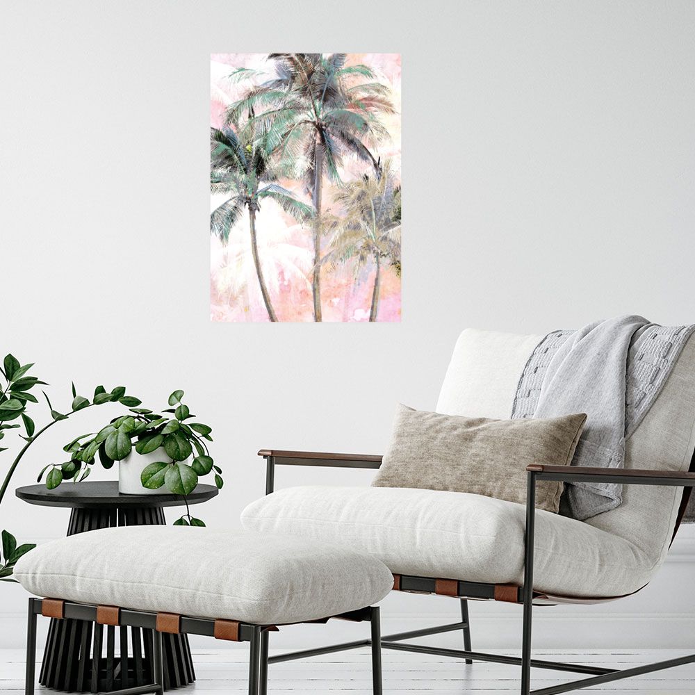 Affiche Palmiers exotiques