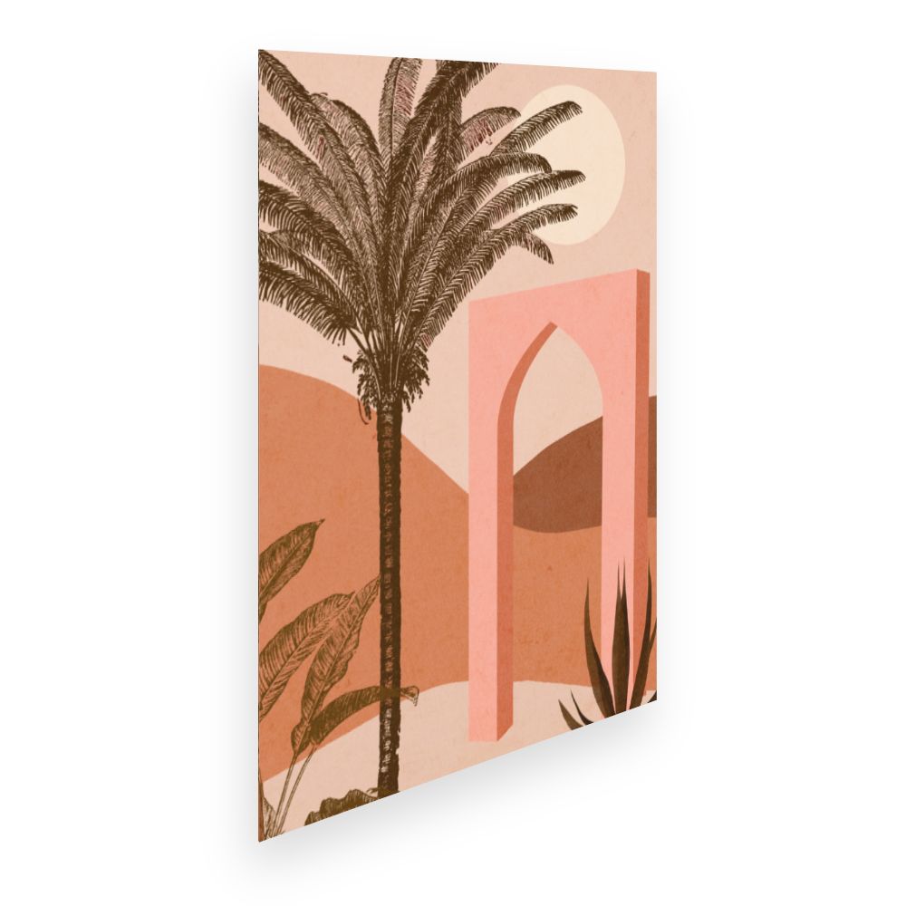 Affiche Palmiers exotiques