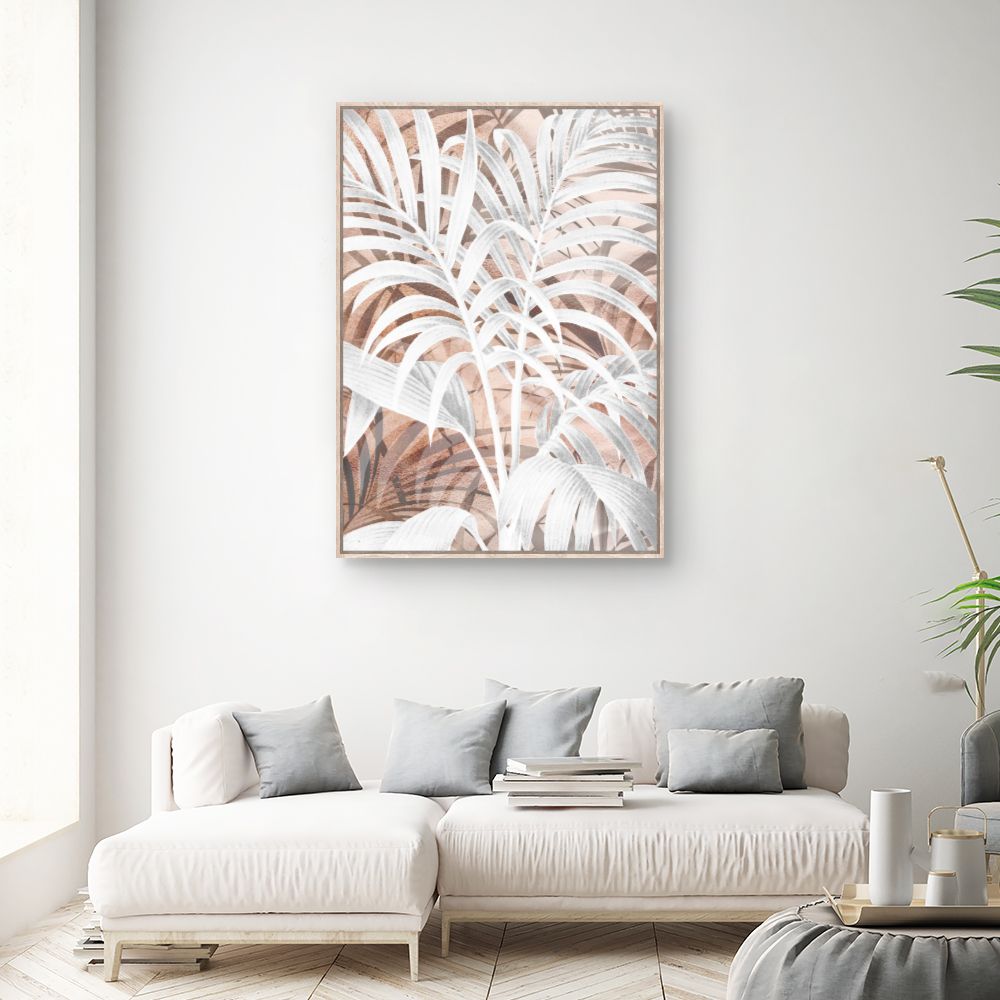 Tableau Feuillage exotique