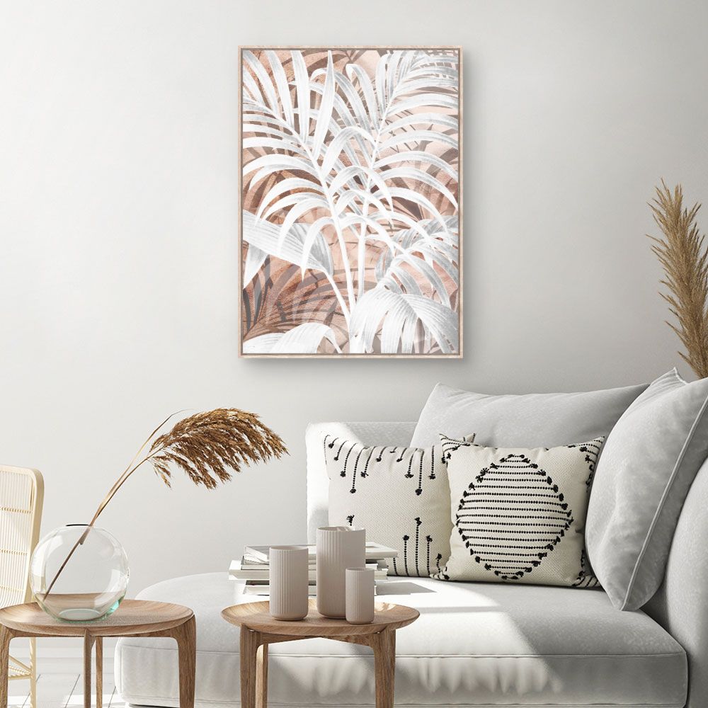 Tableau Feuillage exotique
