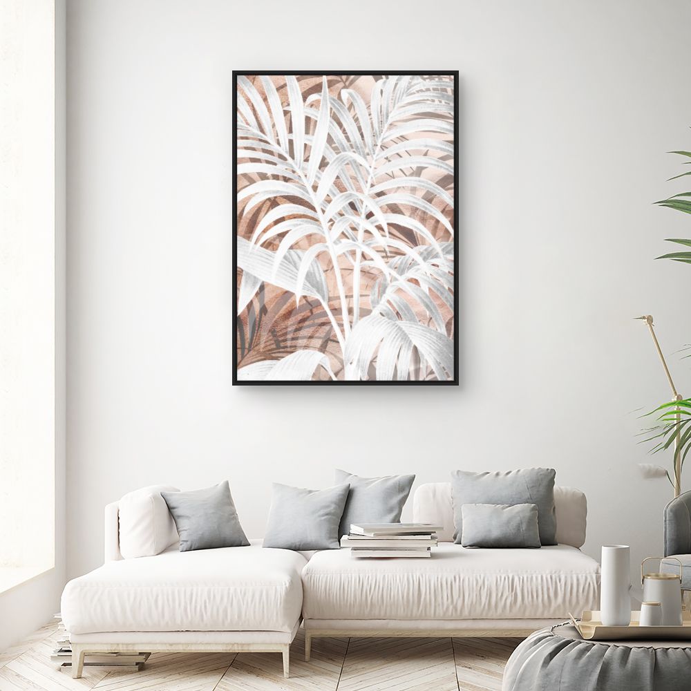 Tableau Feuillage exotique