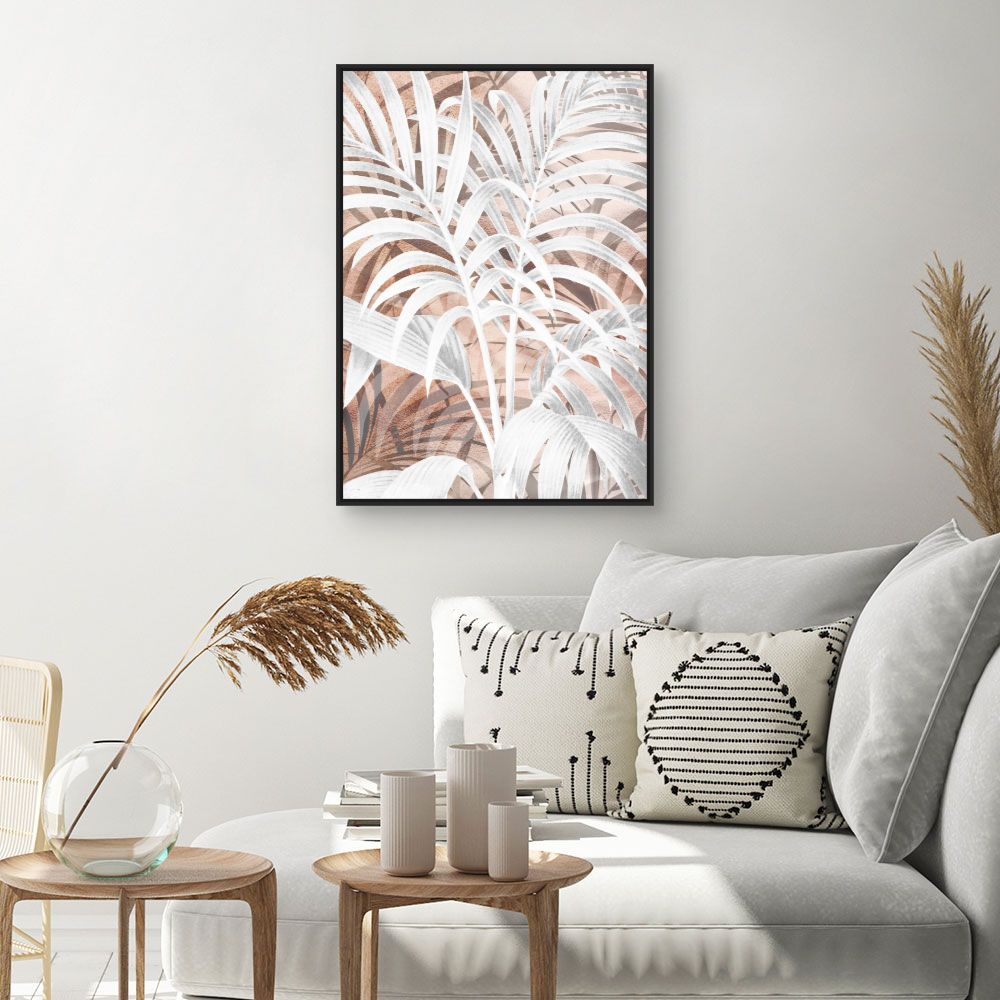Tableau Feuillage exotique