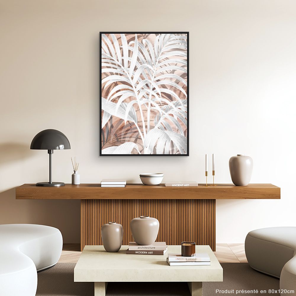 Tableau Feuillage exotique