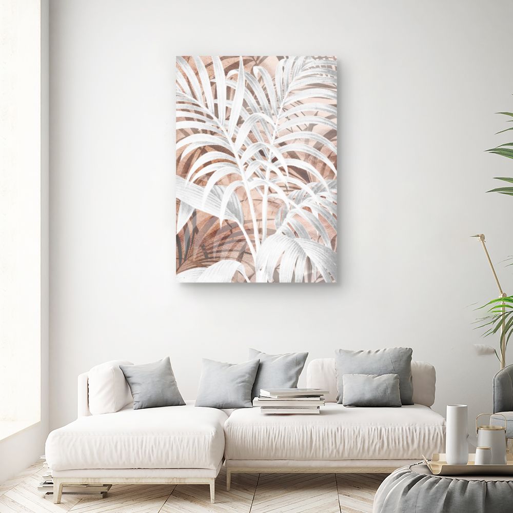 Tableau Feuillage exotique