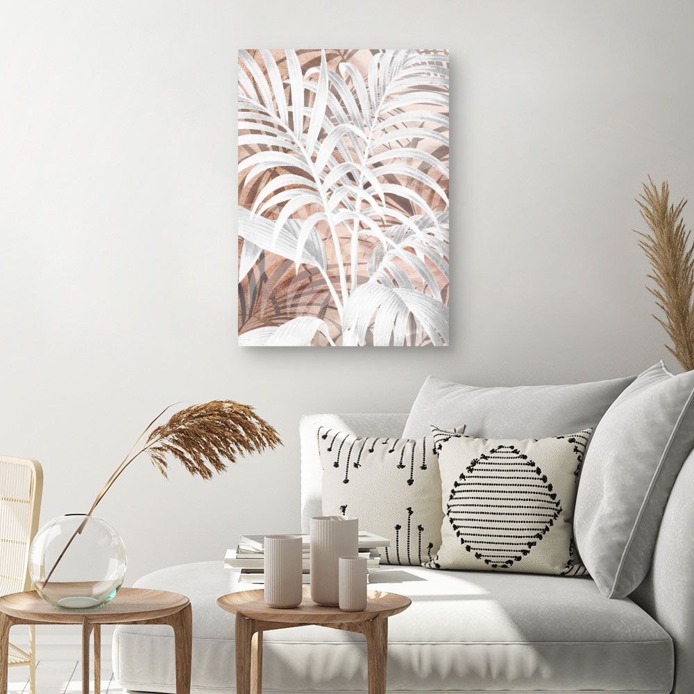 Tableau Feuillage exotique
