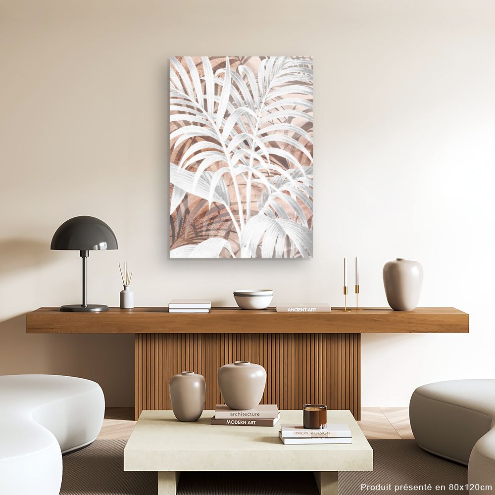 Tableau Feuillage exotique