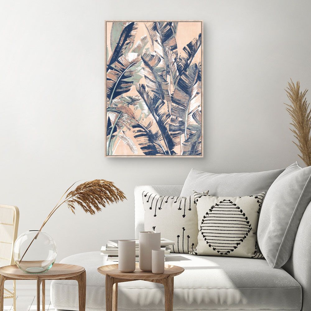 Tableau Feuilles tropicales