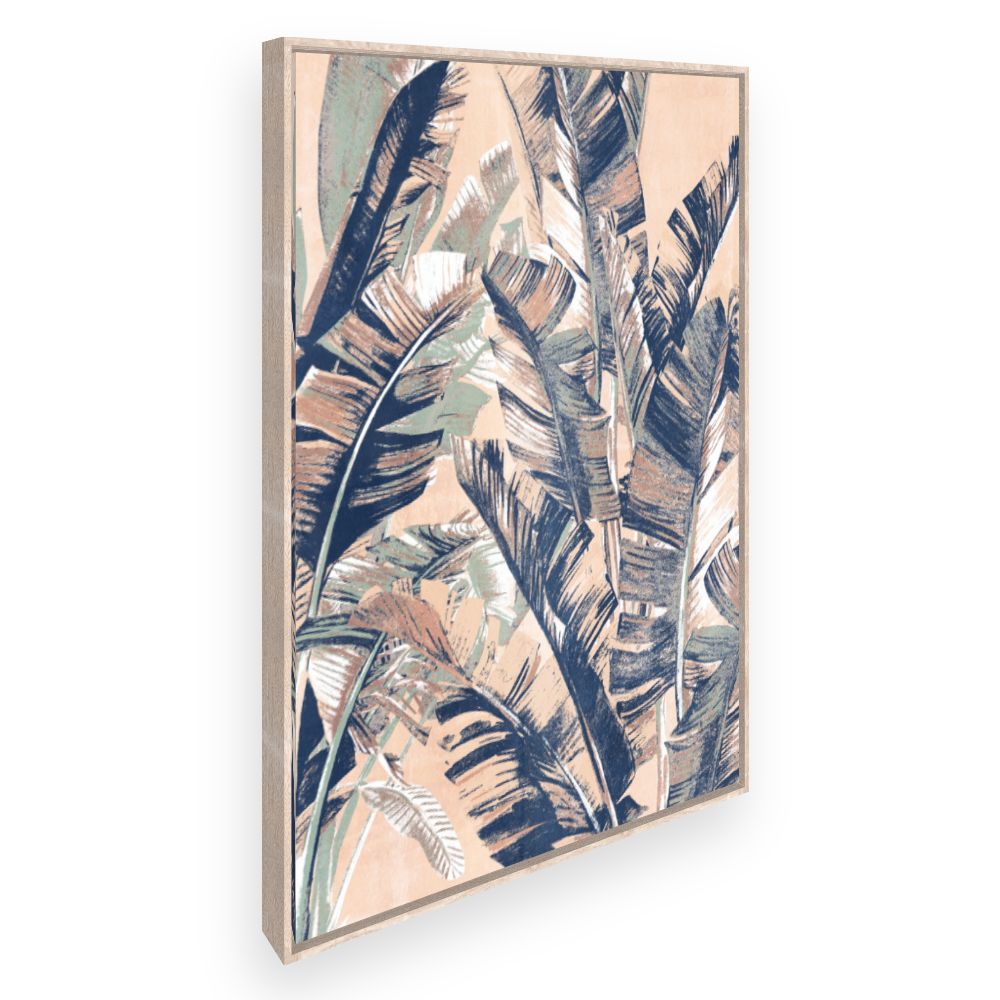 Toile Feuilles tropicales