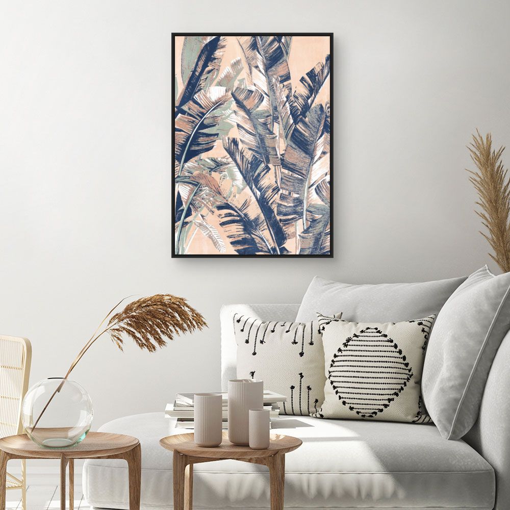 Tableau Feuilles tropicales