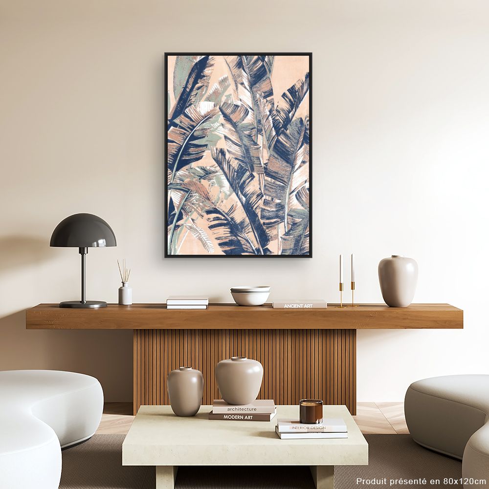 Tableau Feuilles tropicales