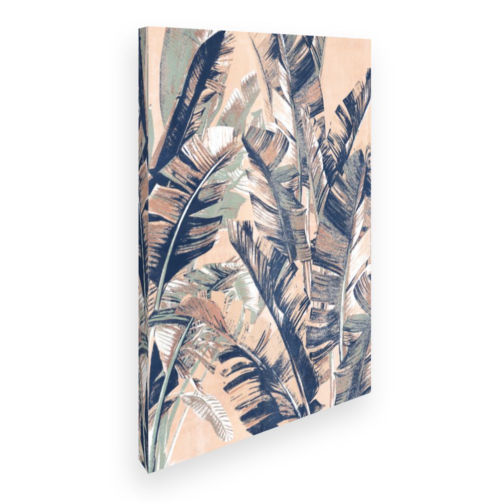 Toile Feuilles tropicales