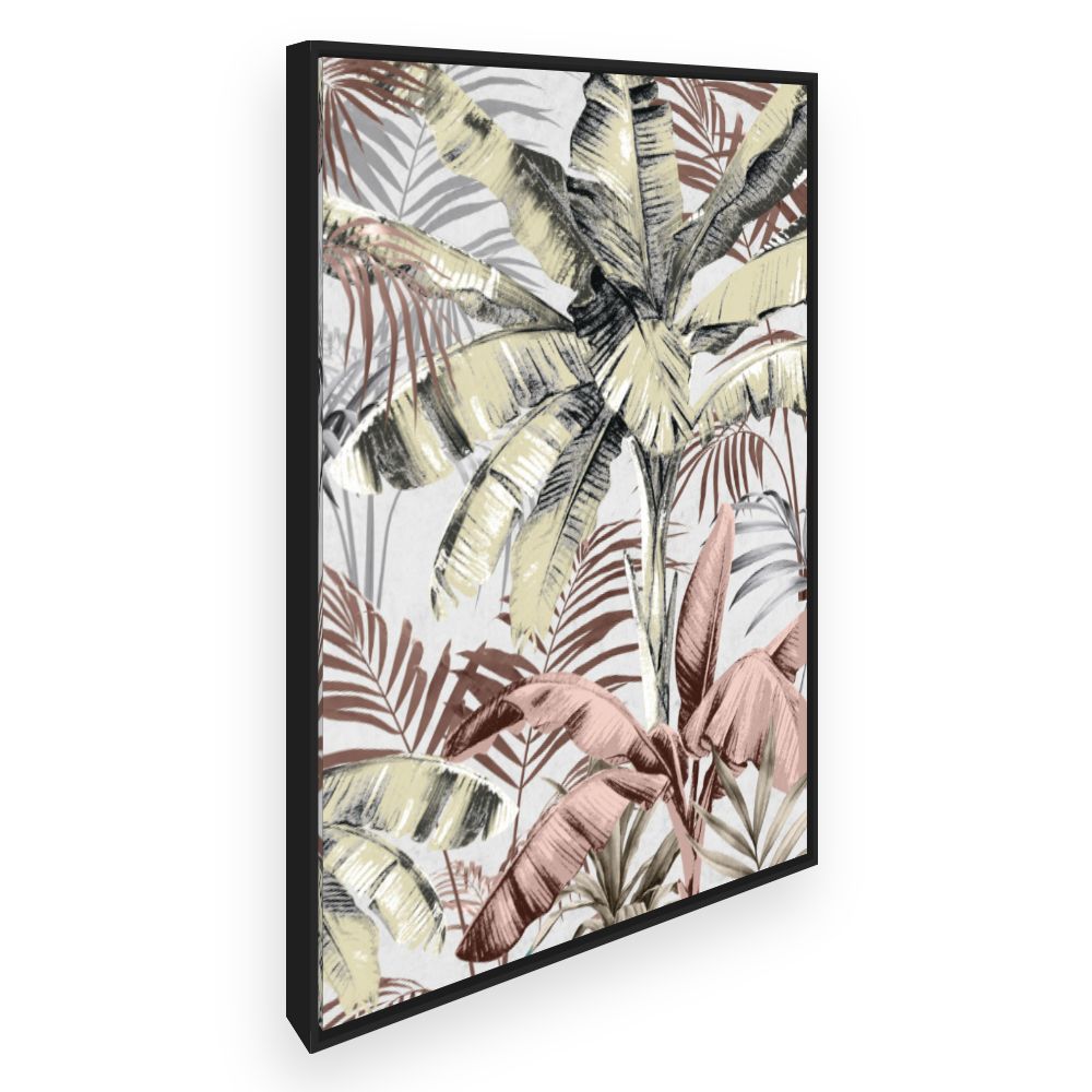Toile Feuillage exotique