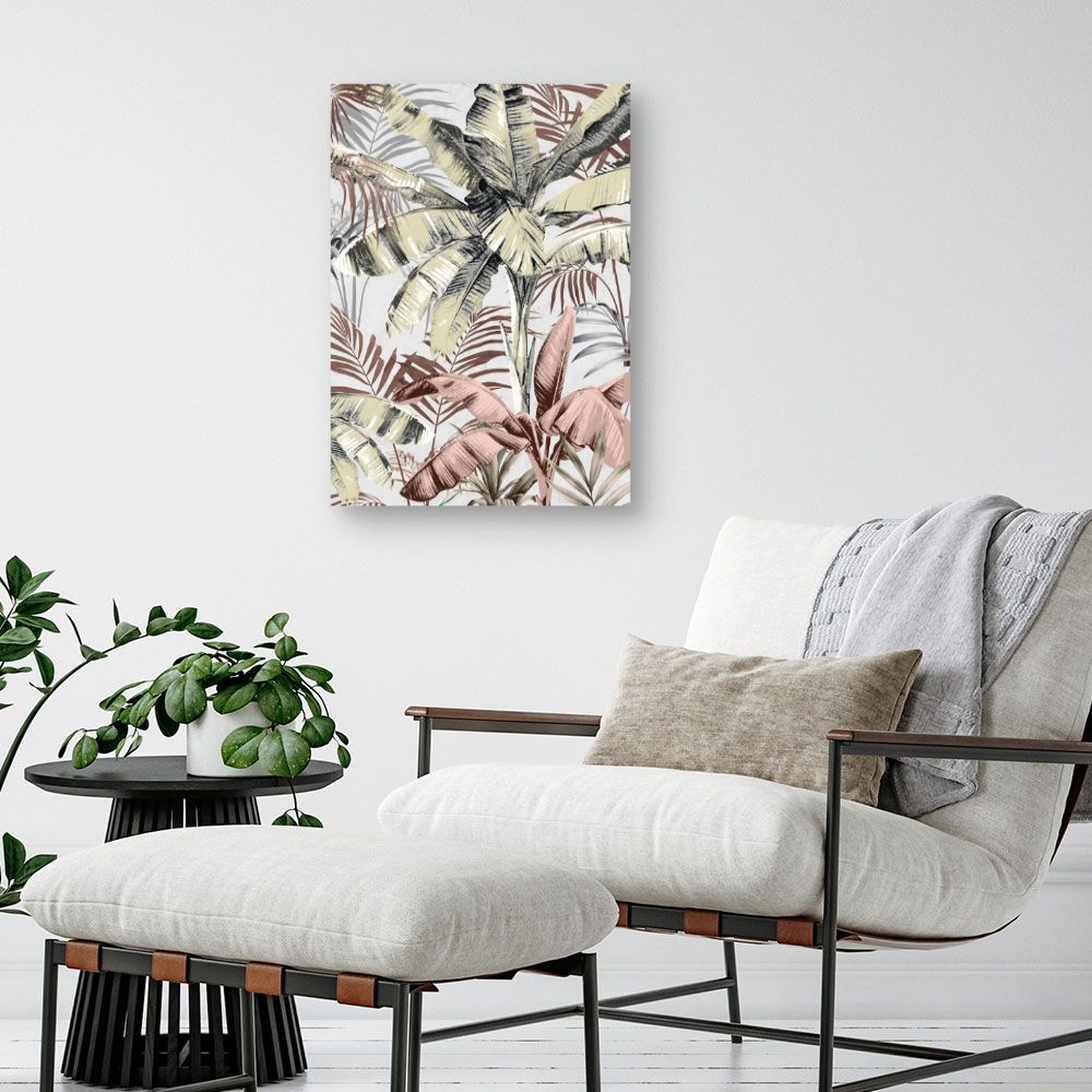 Tableau Feuillage exotique