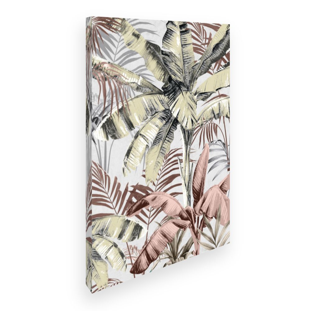 Toile Feuillage exotique