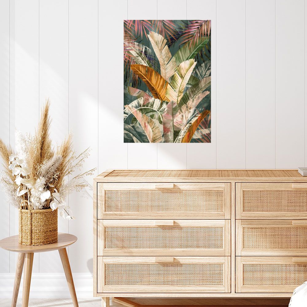 Affiche Feuillage tropical luxuriant