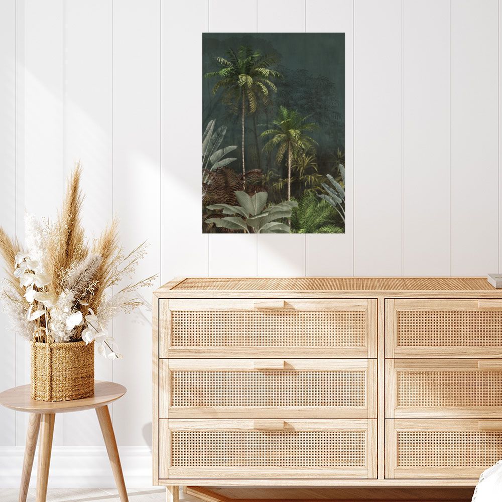 Affiche Palmiers exotiques