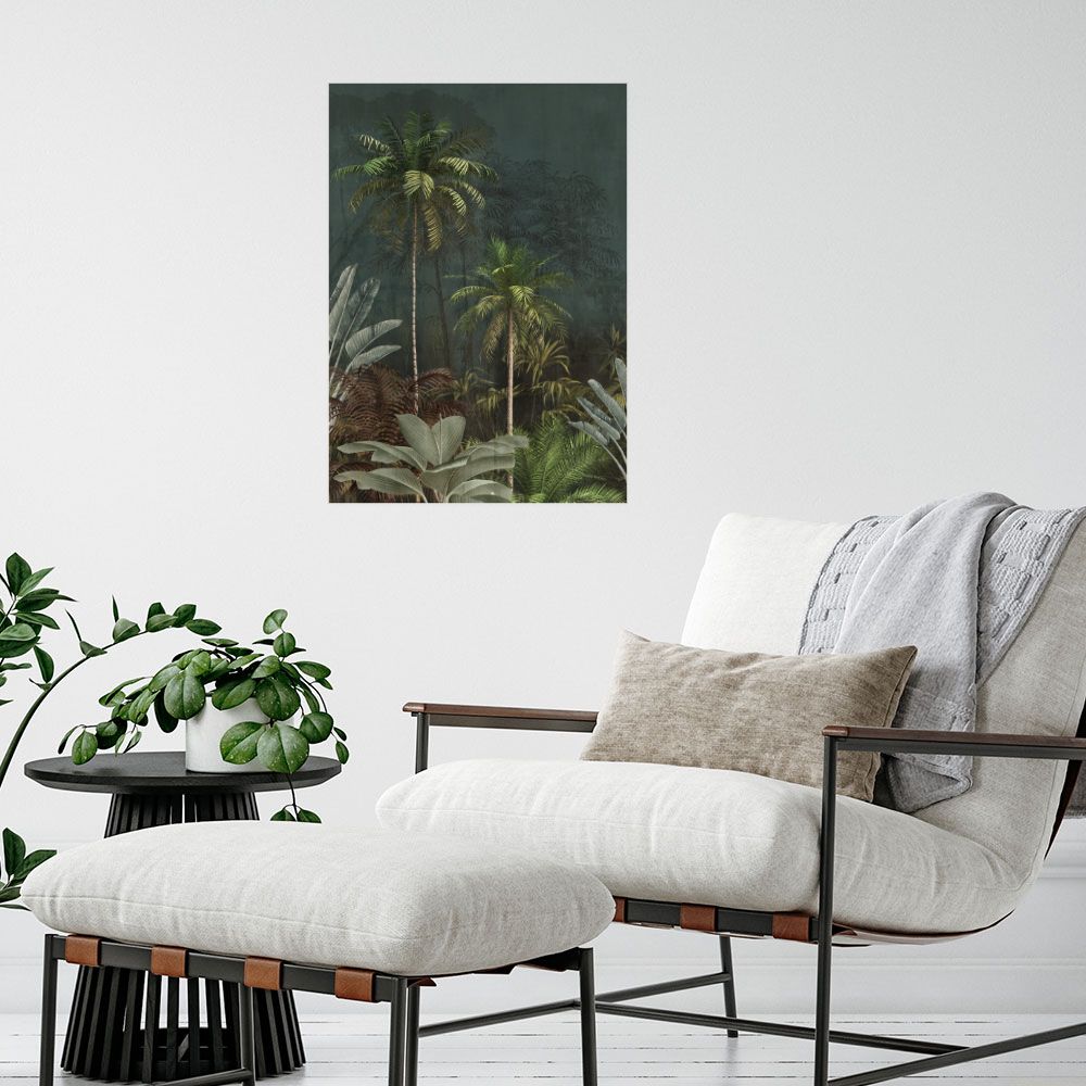 Affiche Palmiers exotiques