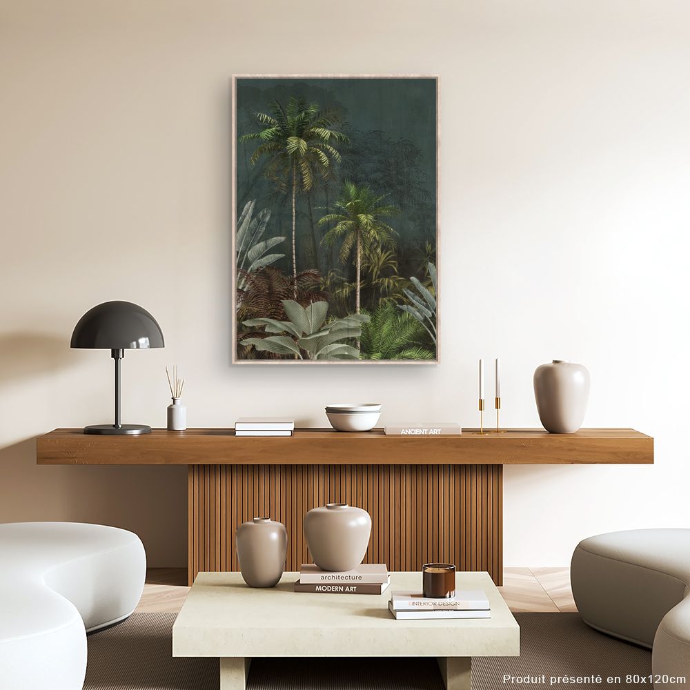 Tableau Jungle luxuriante