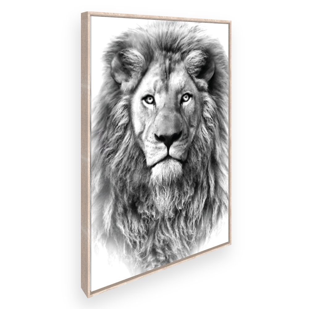 Toile Lion majestueux