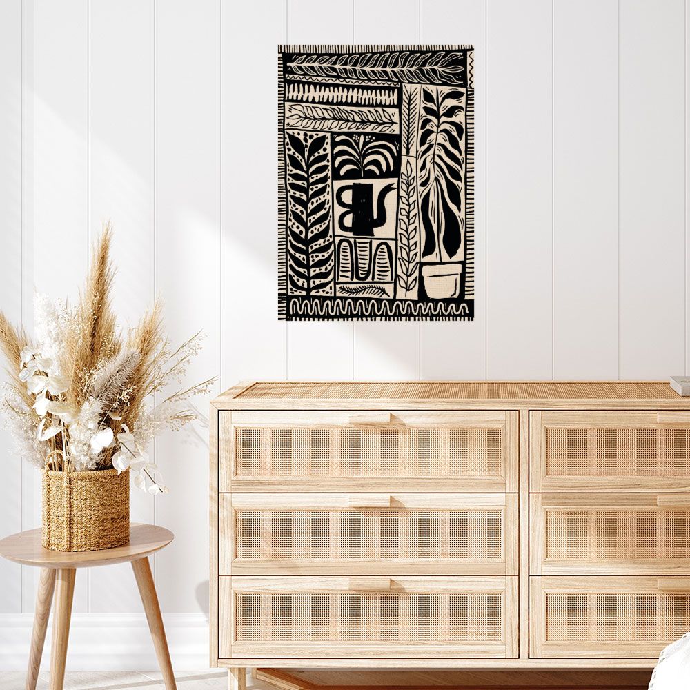 Affiche Formes botaniques stylisées