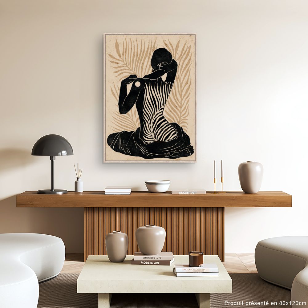 Tableau Silhouette élégante