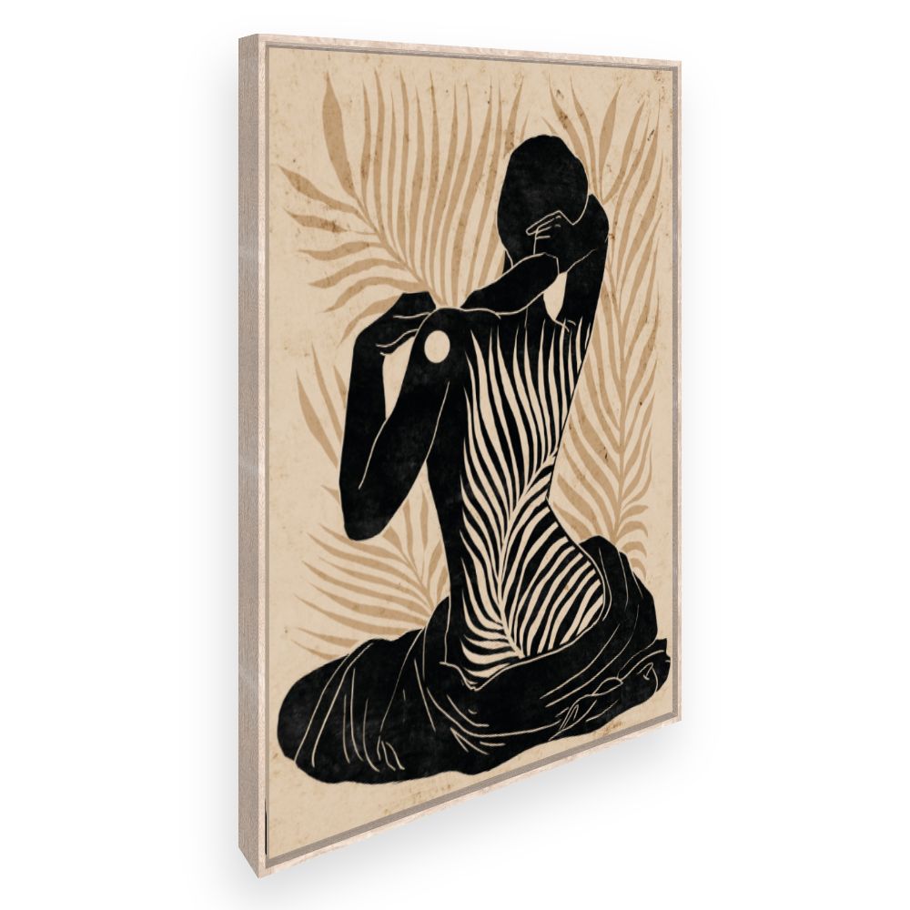 Toile Silhouette élégante
