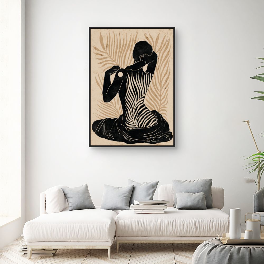 Tableau Silhouette élégante