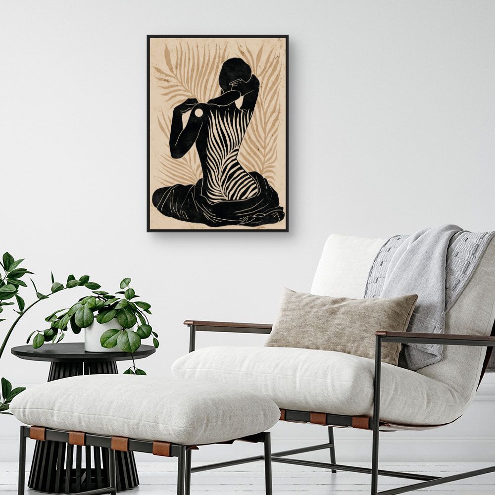 Tableau Silhouette élégante