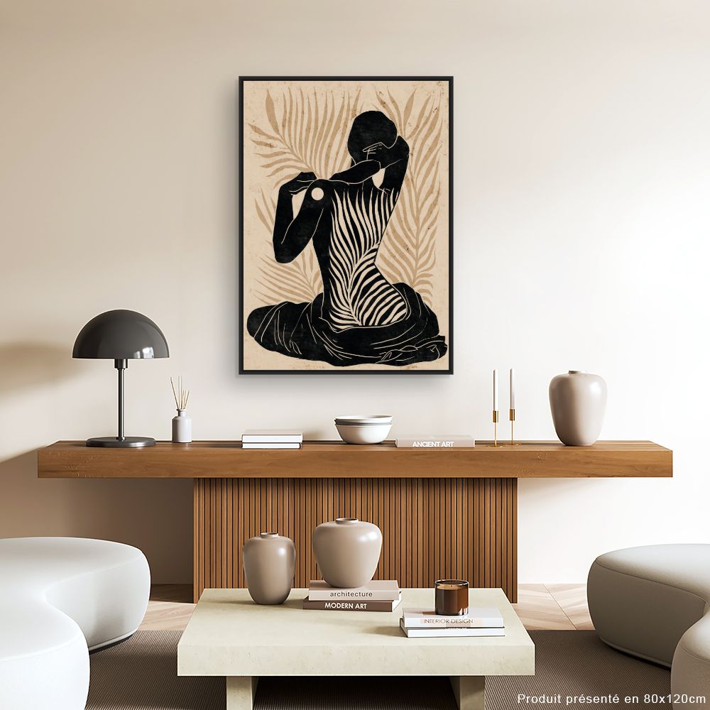 Tableau Silhouette élégante