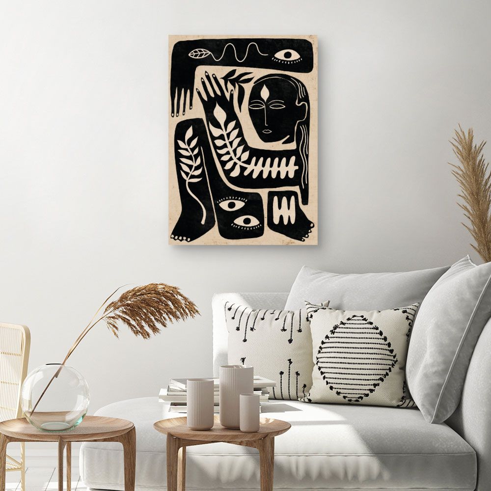 Tableau Design abstrait organique