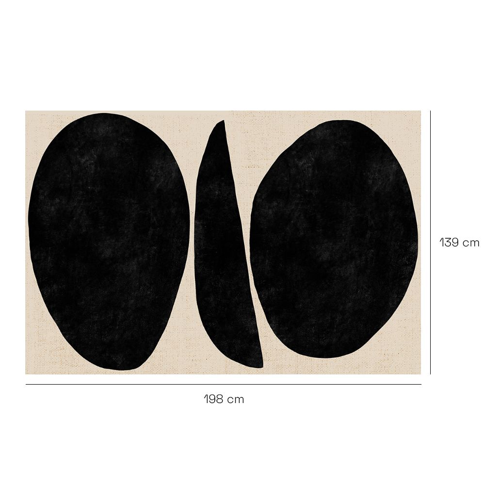 Tapis n°331 Formes abstraites élégantes