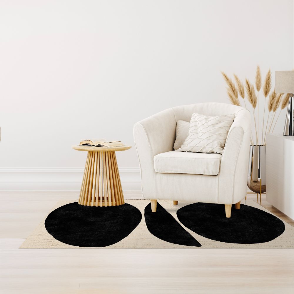Tapis n°331 Formes abstraites élégantes