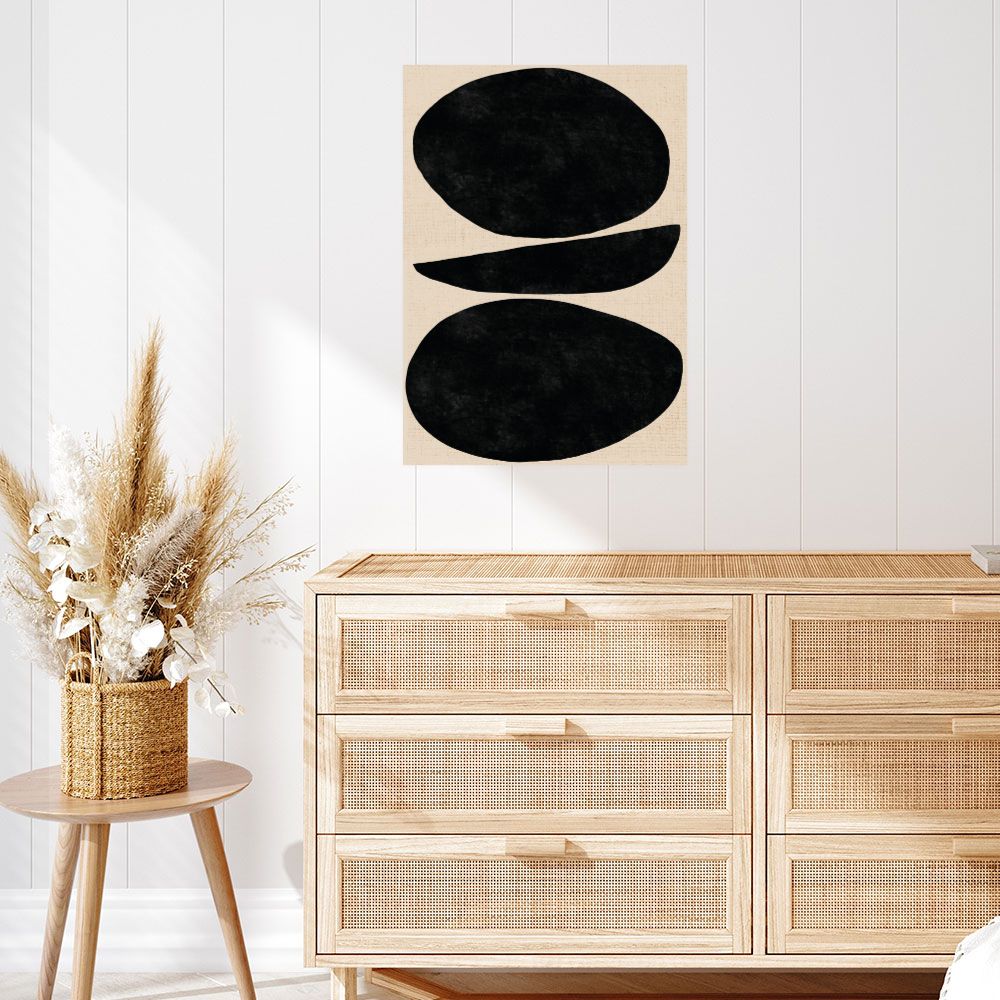 Affiche Formes abstraites élégantes