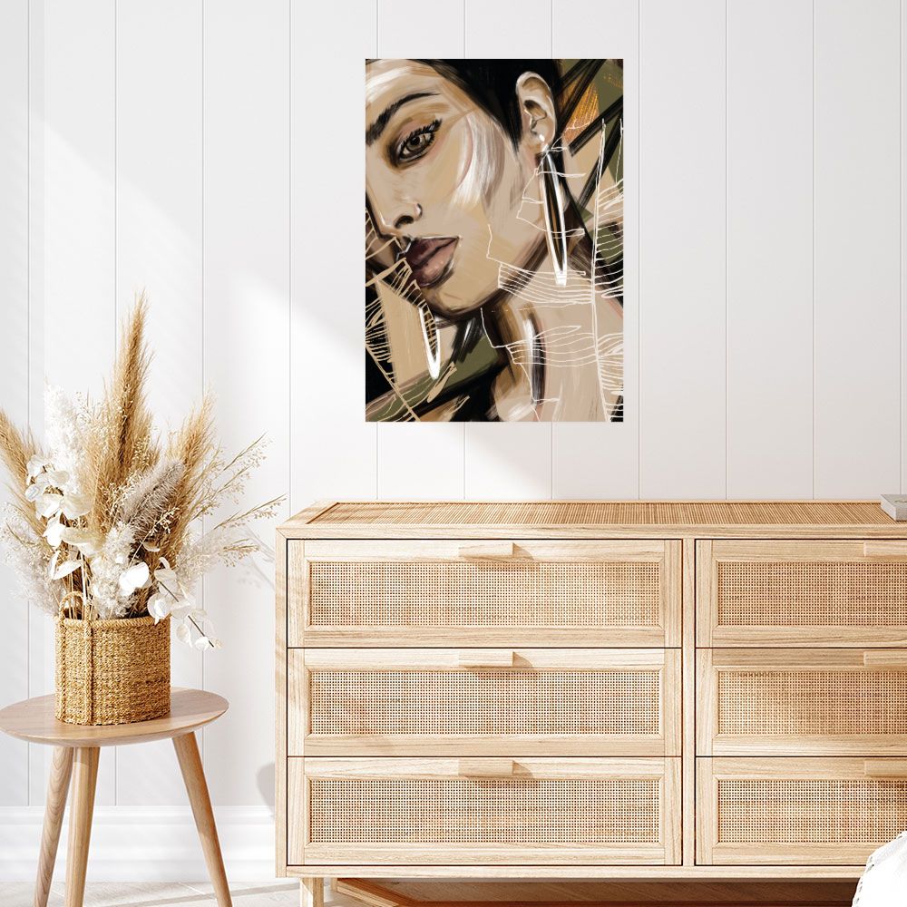 Affiche Portrait moderne