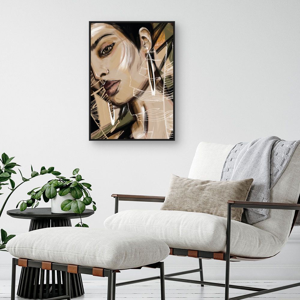 Tableau Portrait moderne élégant