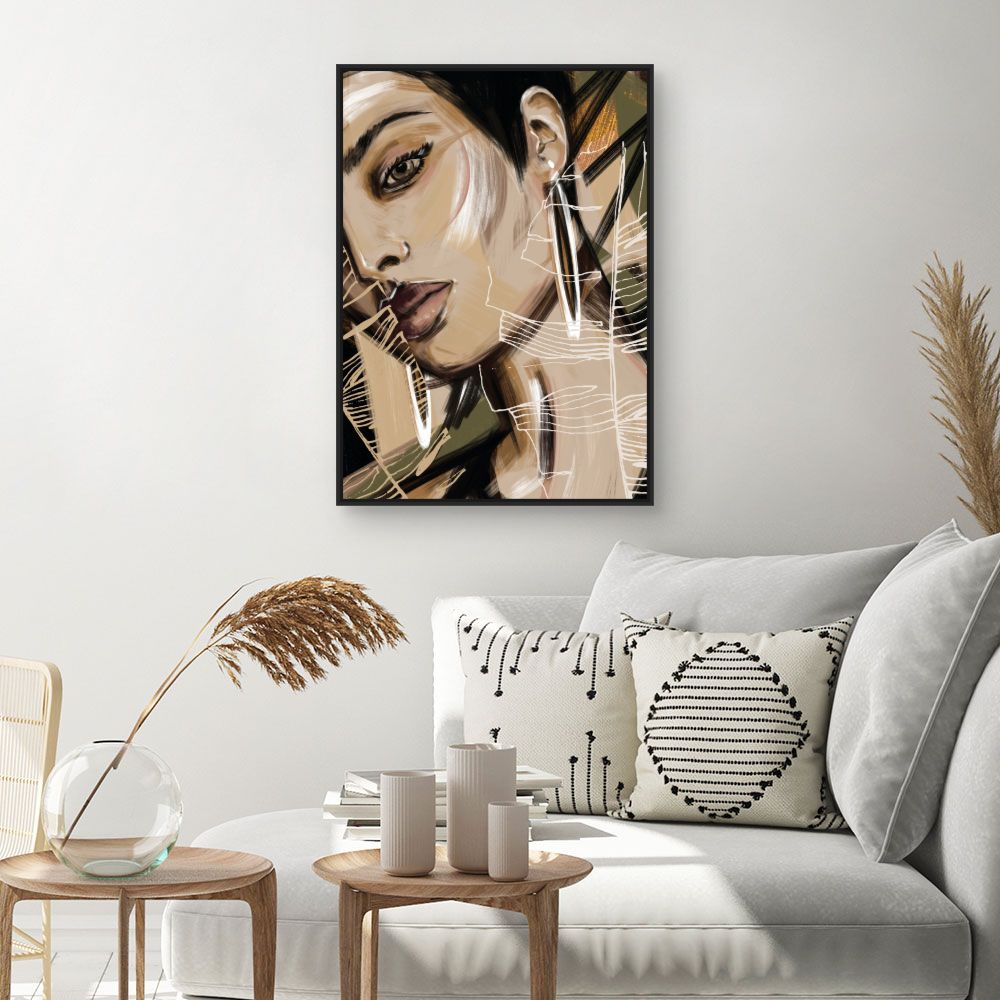 Tableau Portrait moderne élégant