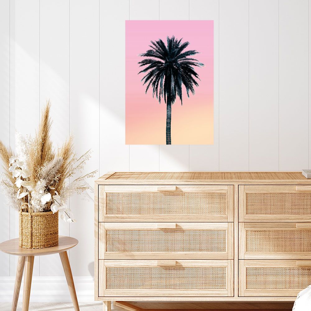 Affiche Palmier exotique
