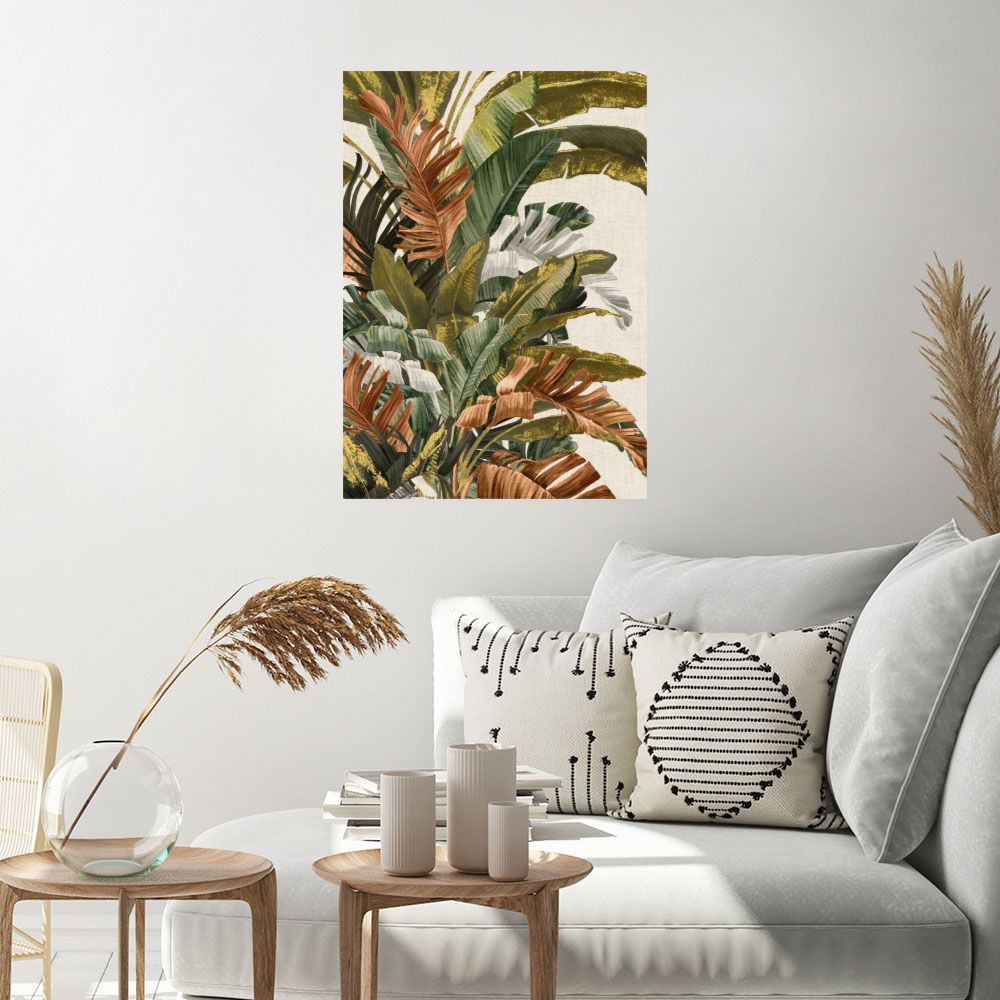 Affiche Feuillage tropical luxuriant