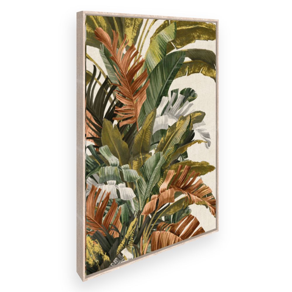 Toile Feuillage tropical luxuriant