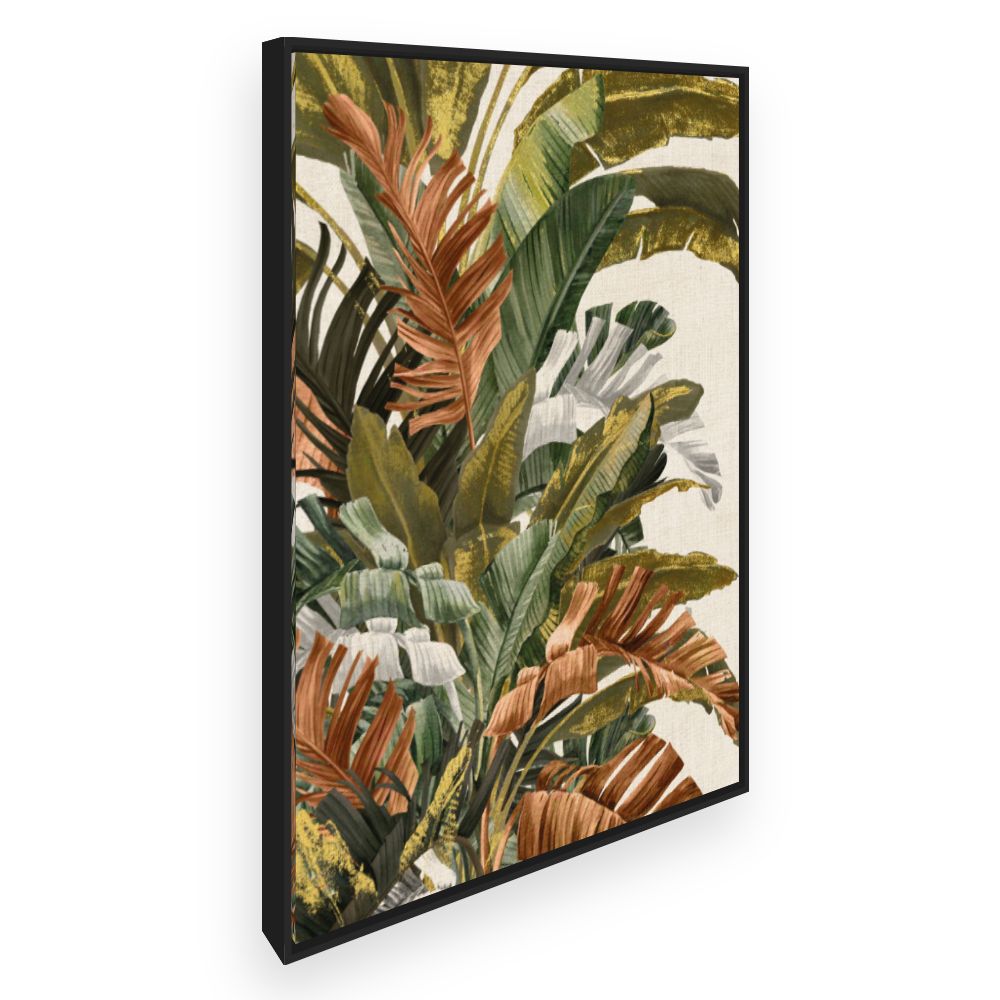 Toile Feuillage tropical luxuriant