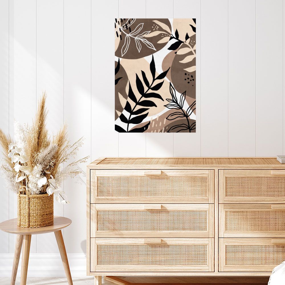 Affiche Feuilles élégantes