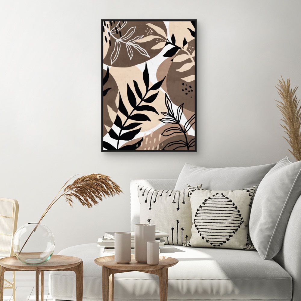 Tableau Feuilles artistiques modernes