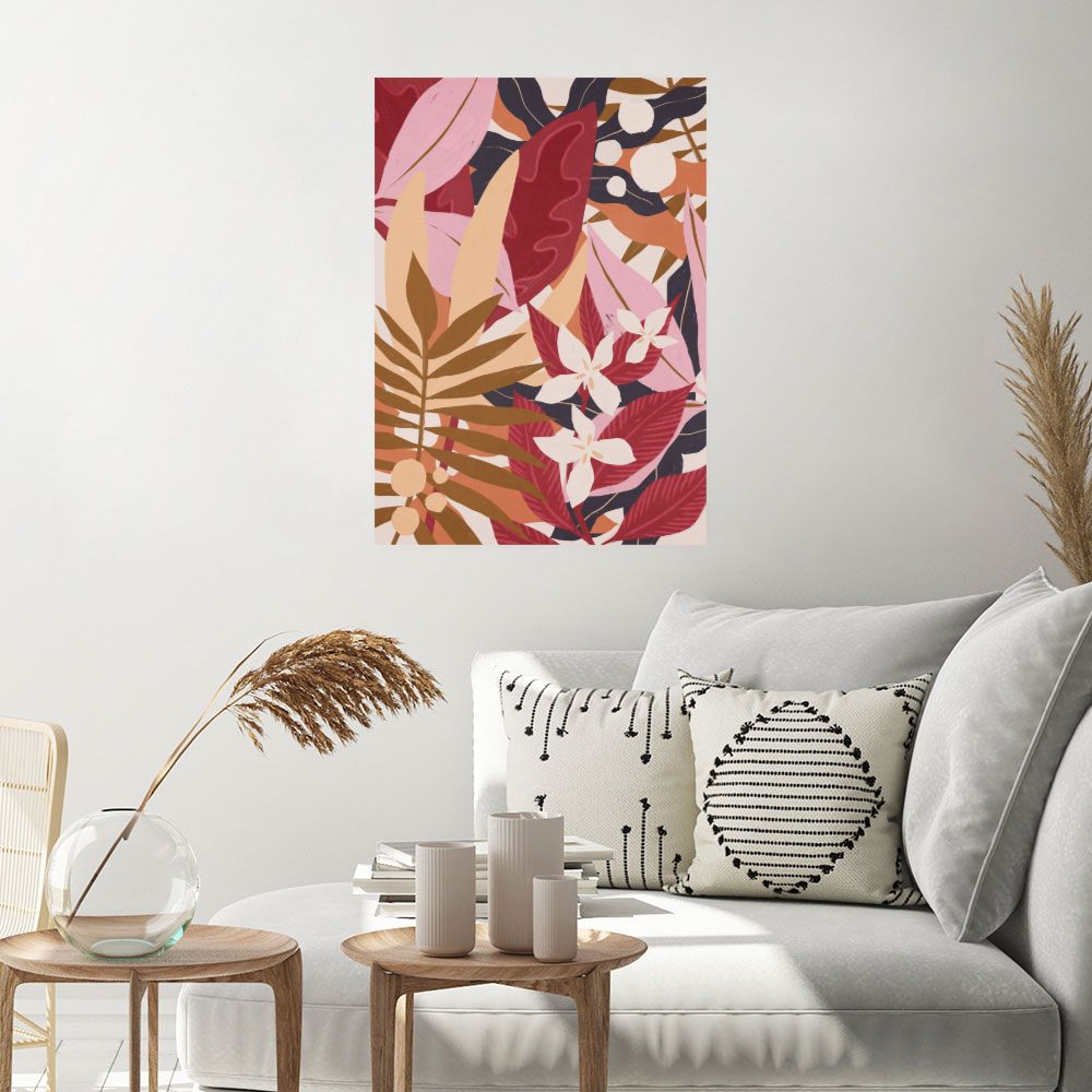 Affiche Feuillage vibrant