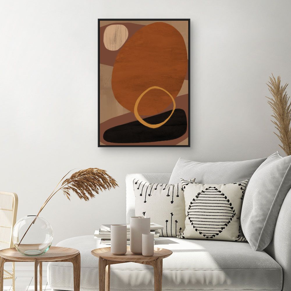 Tableau Formes abstraites harmonieuses