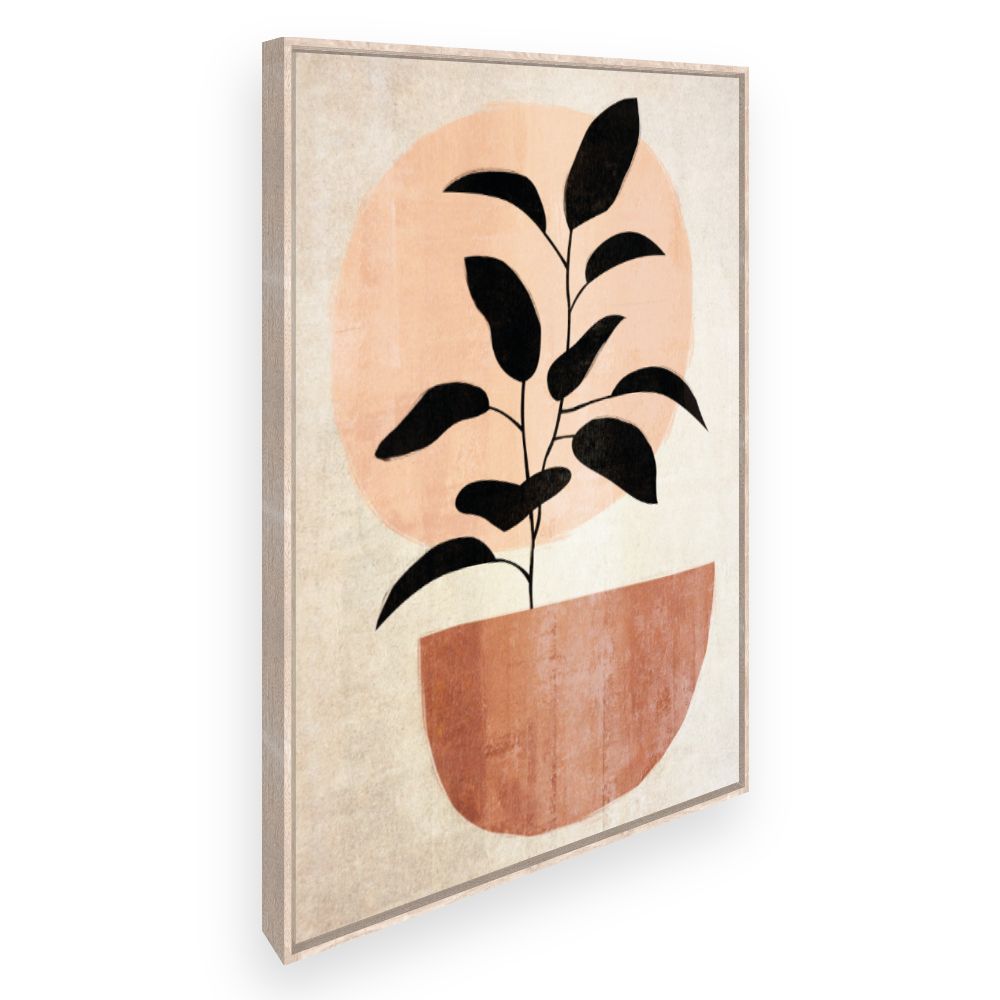 Toile Plante élégante
