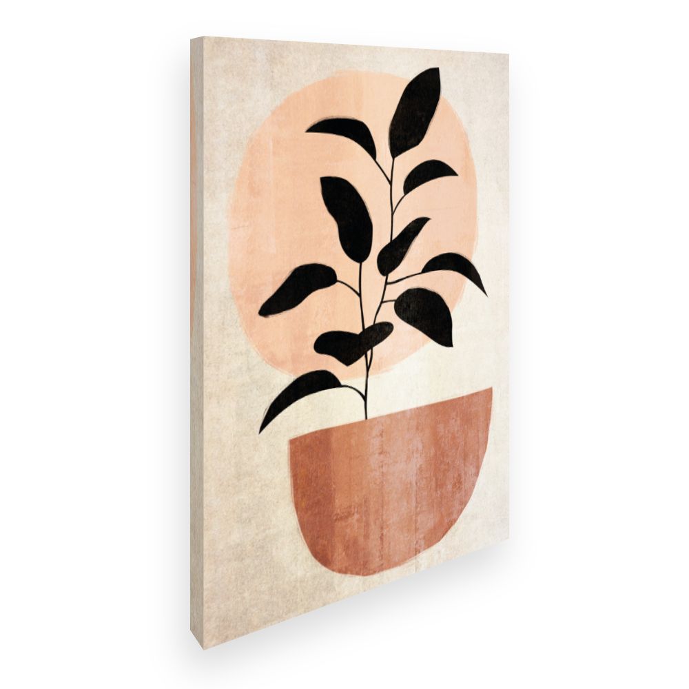 Toile Plante élégante