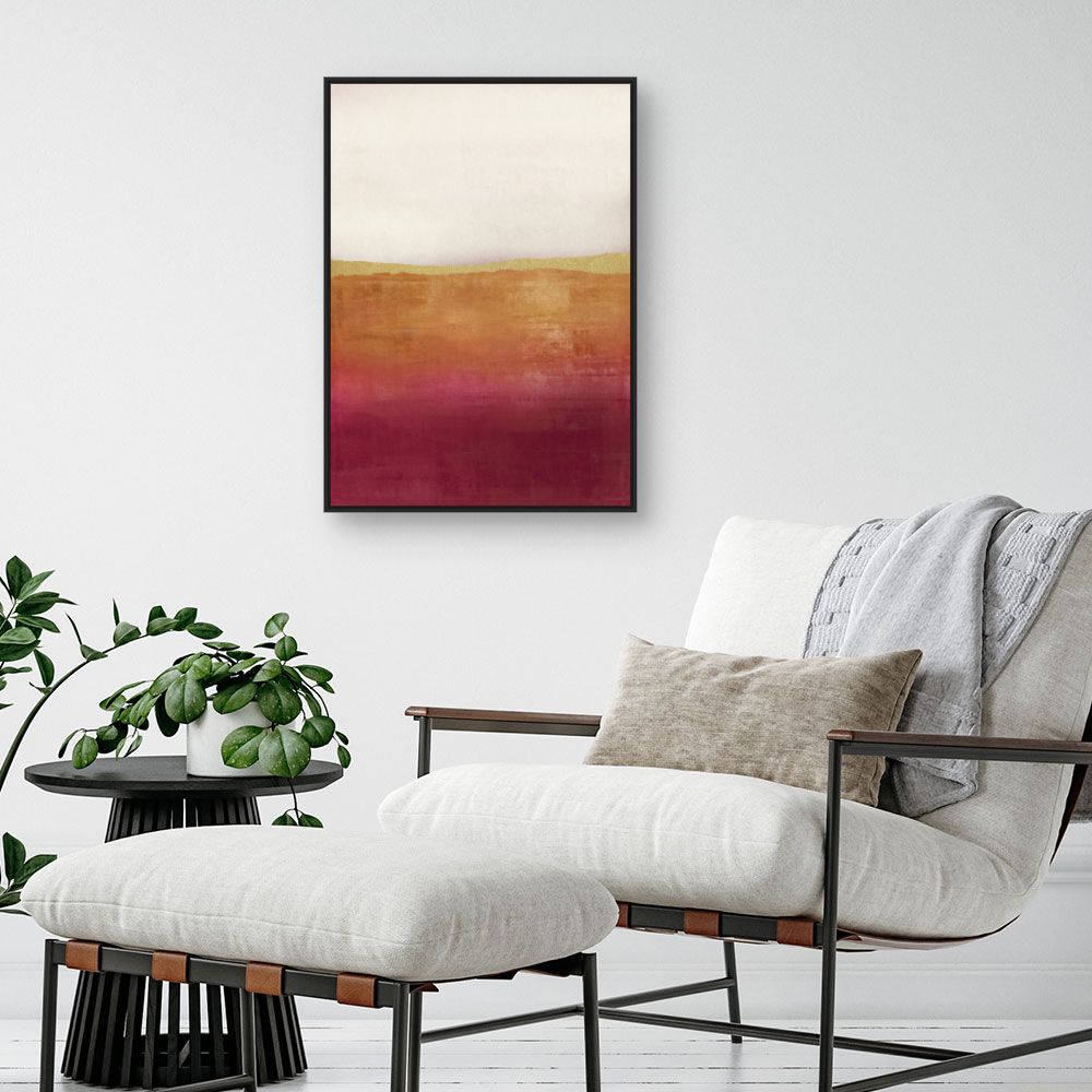 Tableau Paysage abstrait chaleureux