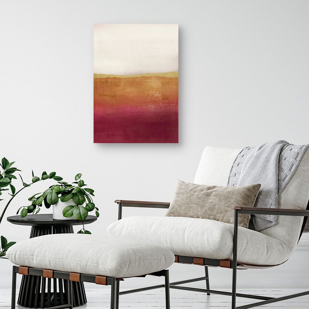 Tableau Paysage abstrait chaleureux